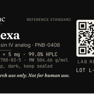 Dihexa label, Kodiac biolabs