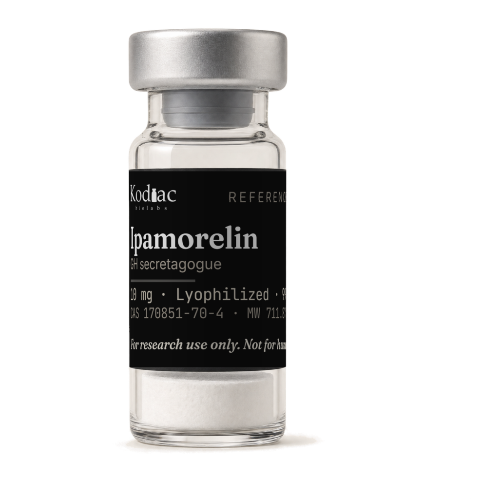 Ipamorelin product shot, Kodiac biolabs